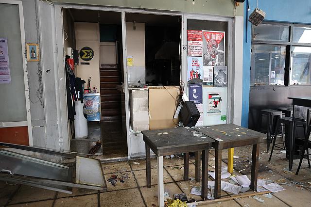 καφενείο ζημιές