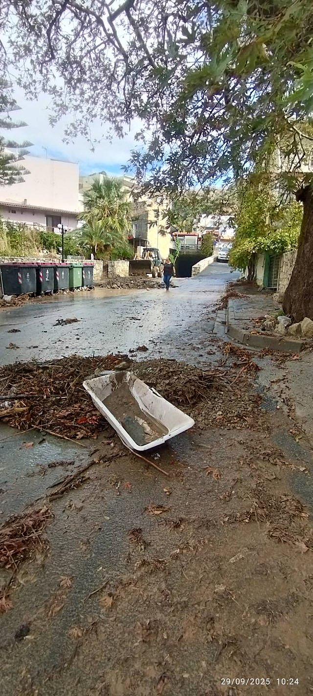 Δήμος Βιάννου κακοκαιρία