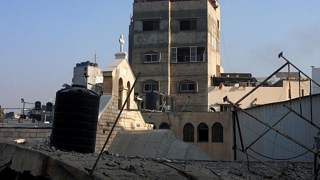 γαζα - εκκλησια αγιου πορφυριου