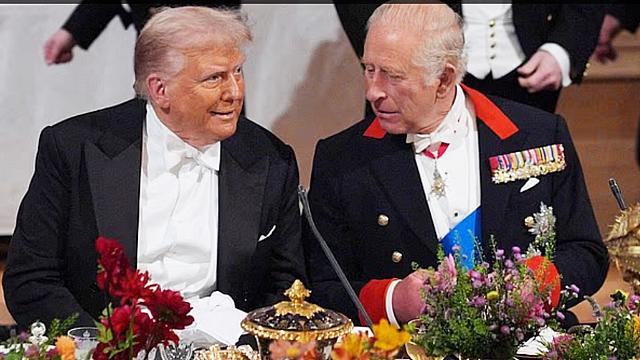 τραμπ δεξίωση ουίνδσορ