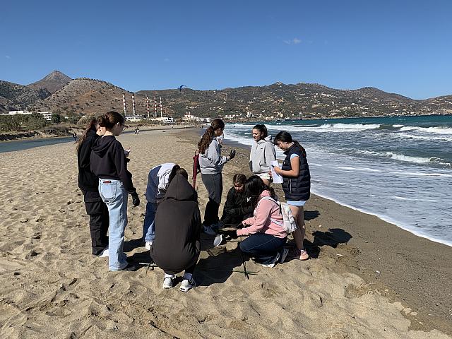 11ο ΓΕΛ ΗΡΑΚΛΕΊΟΥ στις εκβολές του ποταμού Αλμυρού