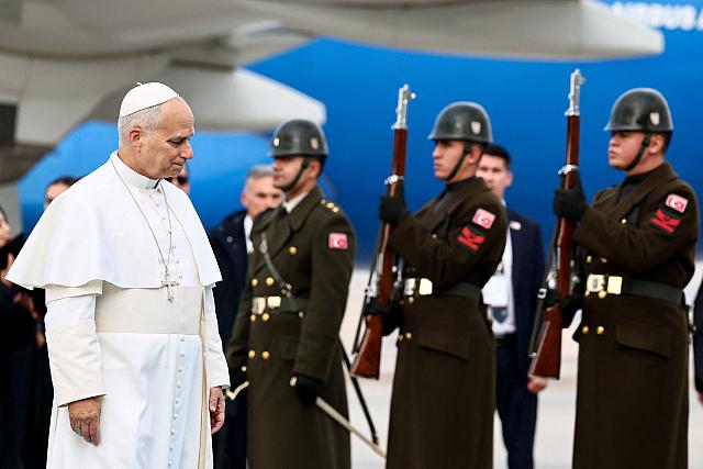  άφιξη του Πάπα