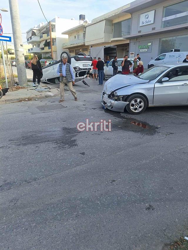 ανατροπη οχήματος 