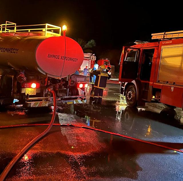 φωτιά άγιος ρωμανός