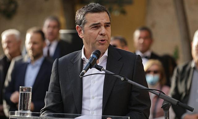 Τσίπρας κηδεία Φλαμπουράρη