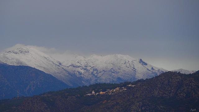 χιόνια βουνά κρήτη Δεκέμβριος 2025