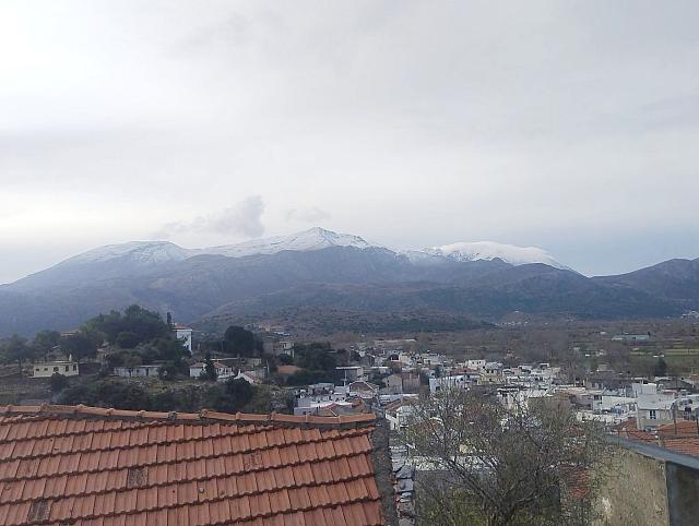 χιόνια βουνά κρήτη Δεκέμβριος 2025