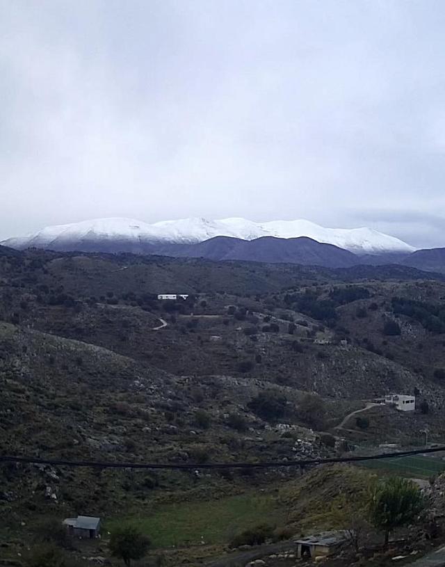 χιόνια βουνά κρήτη Δεκέμβριος 2025