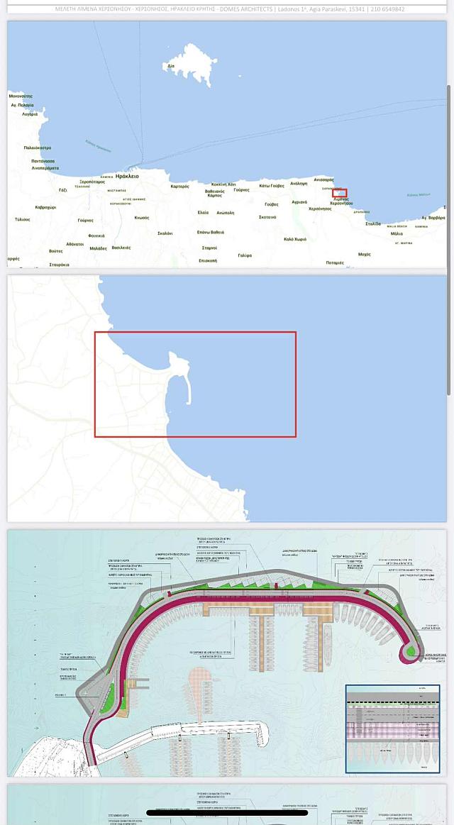 σχεδιασμός λιμάνι Χερσονήσου 