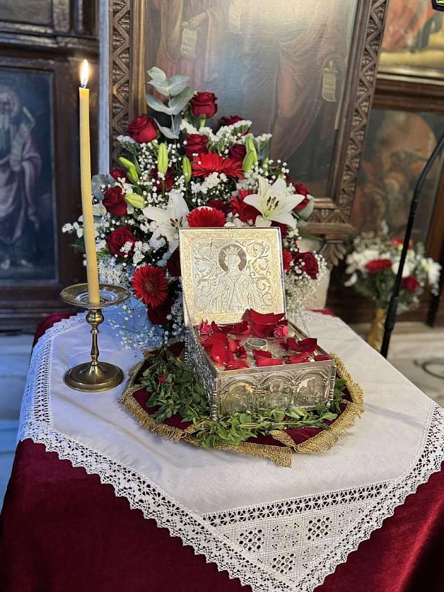 λειψανο αγιας βαρβαρας ρεθυμνο