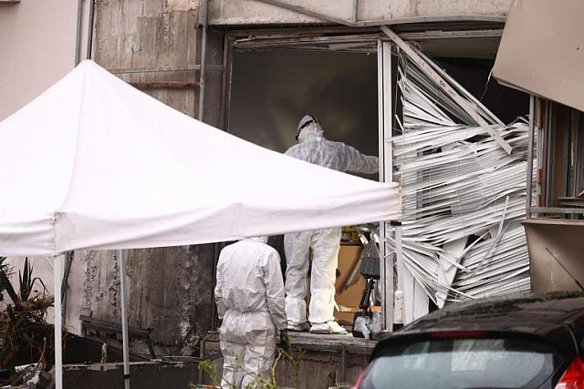 έκρηξη σε τράπεζα στην Θεσσαλονίκη 