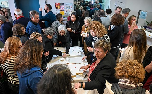 Αγιασμός και κοπή πρωτοχρονιάτικης πίτας στον Δήμο Αγίου Νικολάου