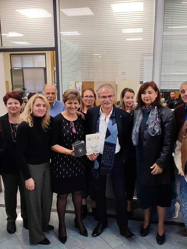 Κοπή πρωτοχρονιάτικης πίτας στον Δήμο Πλατανιά