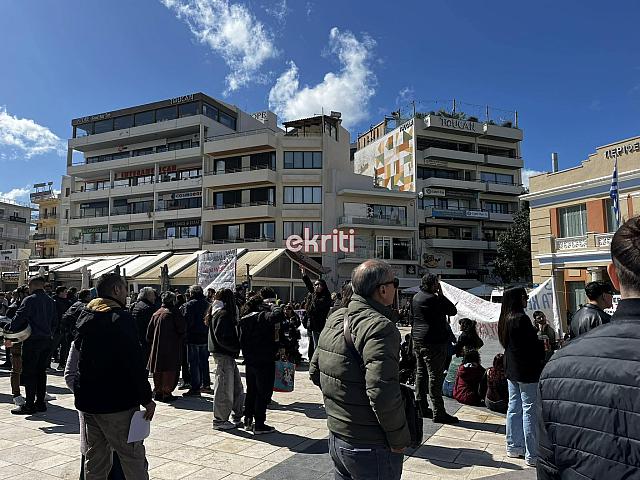 Κινητοποιήσεις Τέμπη Ηράκλειο