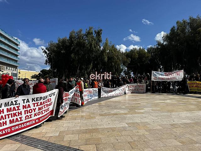 Κινητοποιήσεις Τέμπη Ηράκλειο