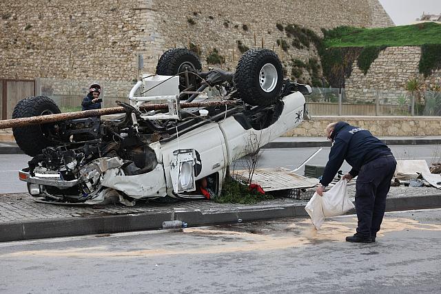 Τροχαίο στην Παραλιακή Νέο