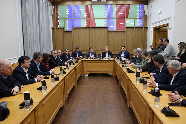 Επίσκεψη Κ. Σκρέκα στην Περιφέρεια Κρήτης