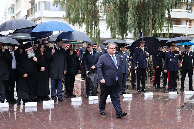 κατάθεση στεφάνων 25η Μαρτίου 2026