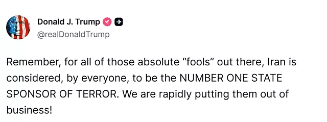 Ανάρτηση Τραμπ