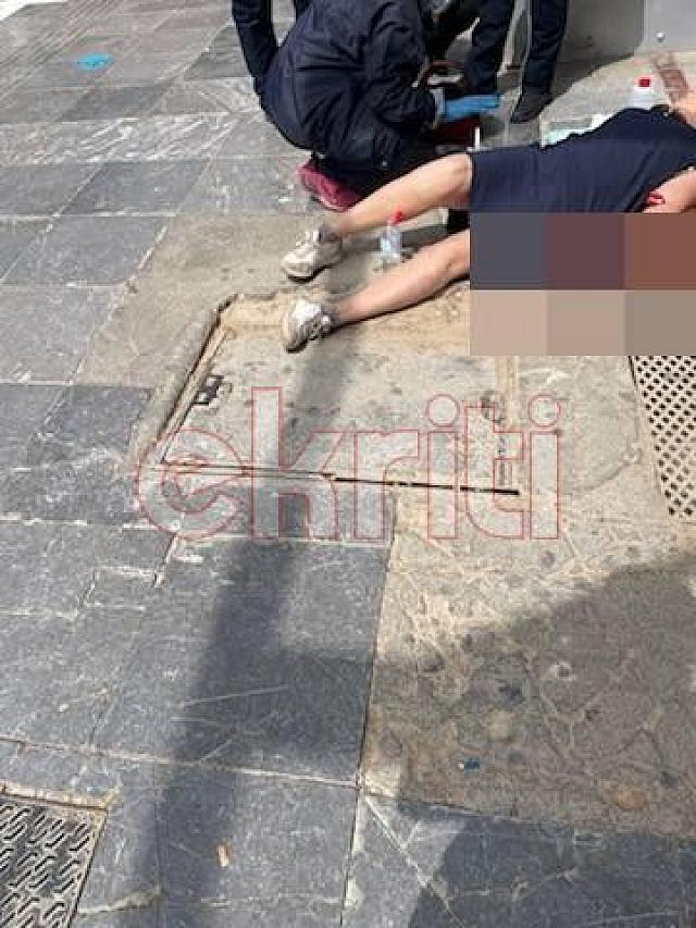 τραυματισμός τουρίστριας