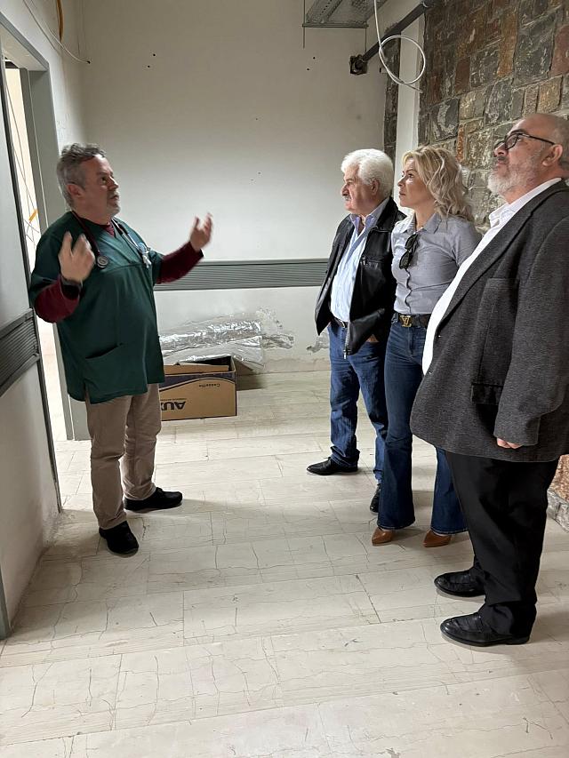 Επίσκεψη της ΔΗΜ.Τ.Ο. ΜΙΝΩΑ ΠΕΔΙΑΔΟΣ της ΝΔ στο κέντρο υγείας Καστελλίου