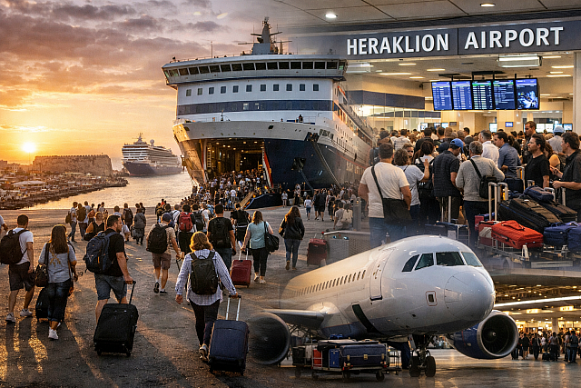Αεροδρόμιο Ηρακλείου - Λιμάνι Ηρακλείου