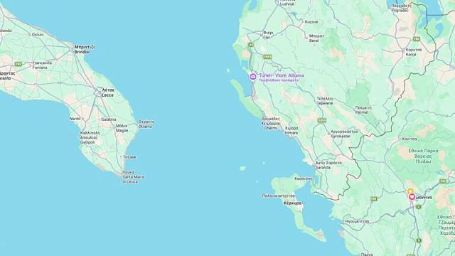 χάρτης σήραγγα