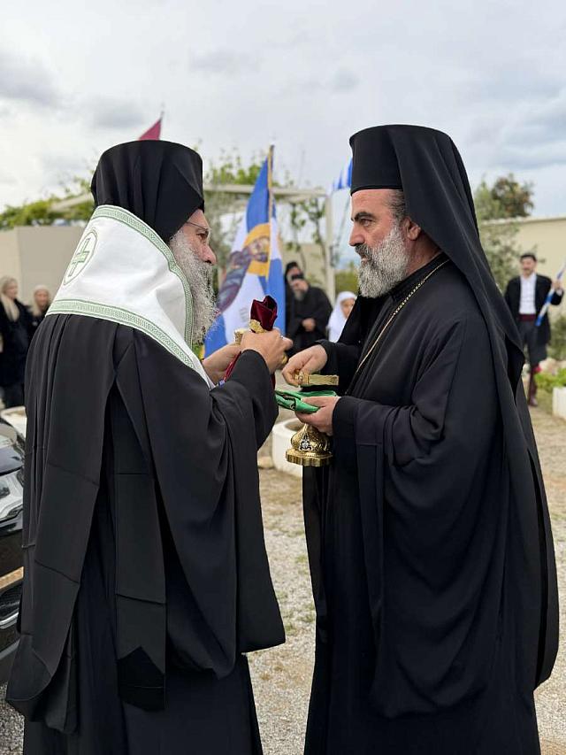 Εγκαίνια του πρώτου Ιερού Ναού του Οσίου Ιωσήφ του Ησυχαστού στην Κρήτη