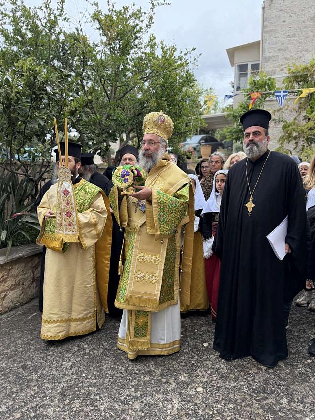 Εγκαίνια του πρώτου Ιερού Ναού του Οσίου Ιωσήφ του Ησυχαστού στην Κρήτη