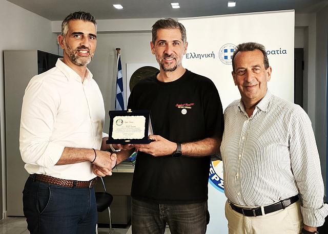 συνάντηση του Δημάρχου Χερσονήσου με τον Α.Ο. Χερσονήσου