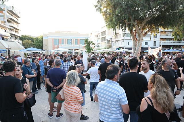 συγκέντρωση διαμαρτυρίας για τη δομή στους Αθανάτους