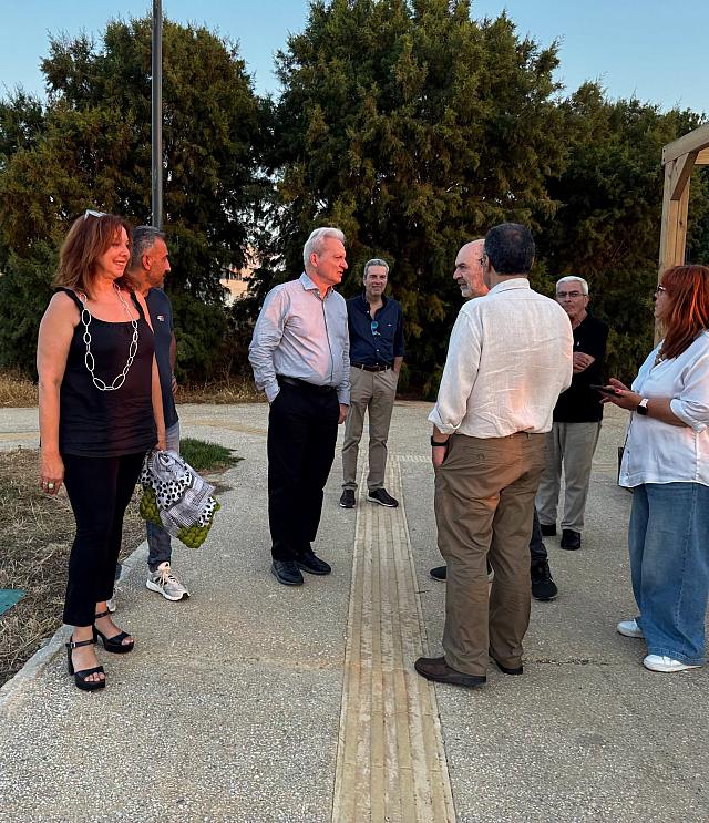 αναψυκτήρια στα Ενετικά Τείχη