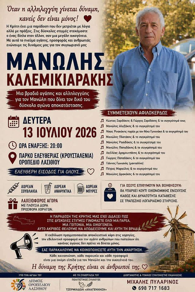 μανώλης καλεμικιαράκης