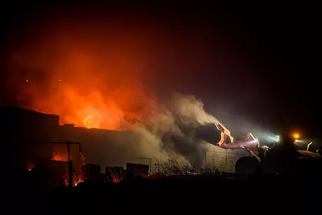 Φωτιά Θεσσαλονίκη