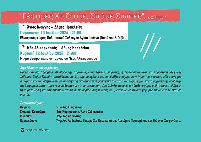 ΓΕΦΥΡΕΣ ΧΤΙΖΟΥΜΕ
