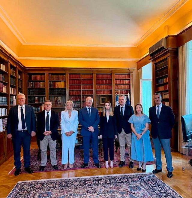 Η Μαρία Κοζυράκη συναντήθηκε με τον Πρόεδρο της Δημοκρατίας 