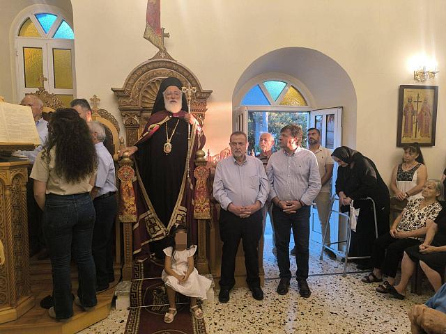 Με λαμπρότητα και κατάνυξη το Αρκαλοχώρι τίμησε τον Πολιούχο του!