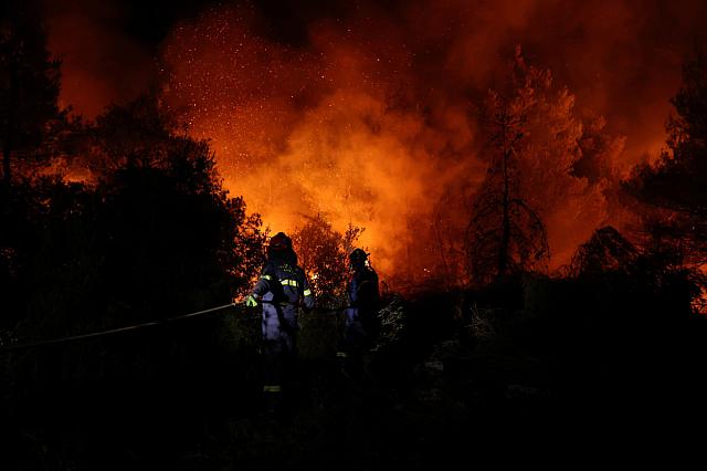 Πυρκαγιά στην Δυτική Αττική