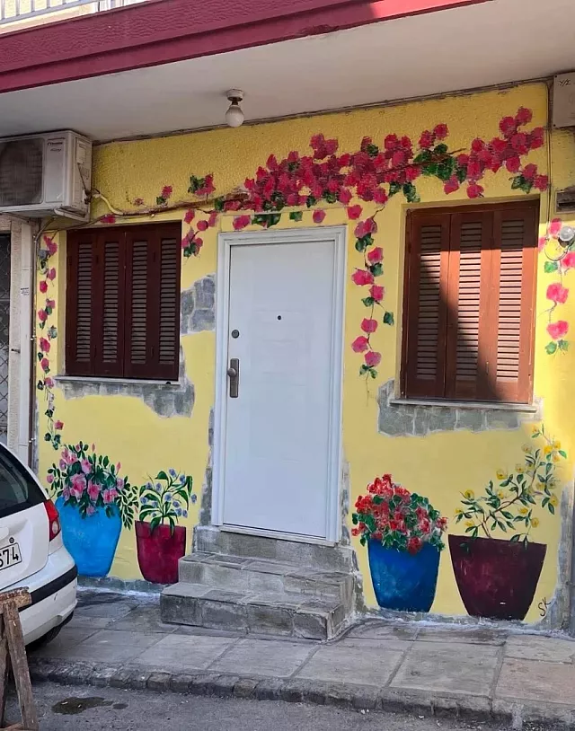 ζωγραφισμενα σπιτια