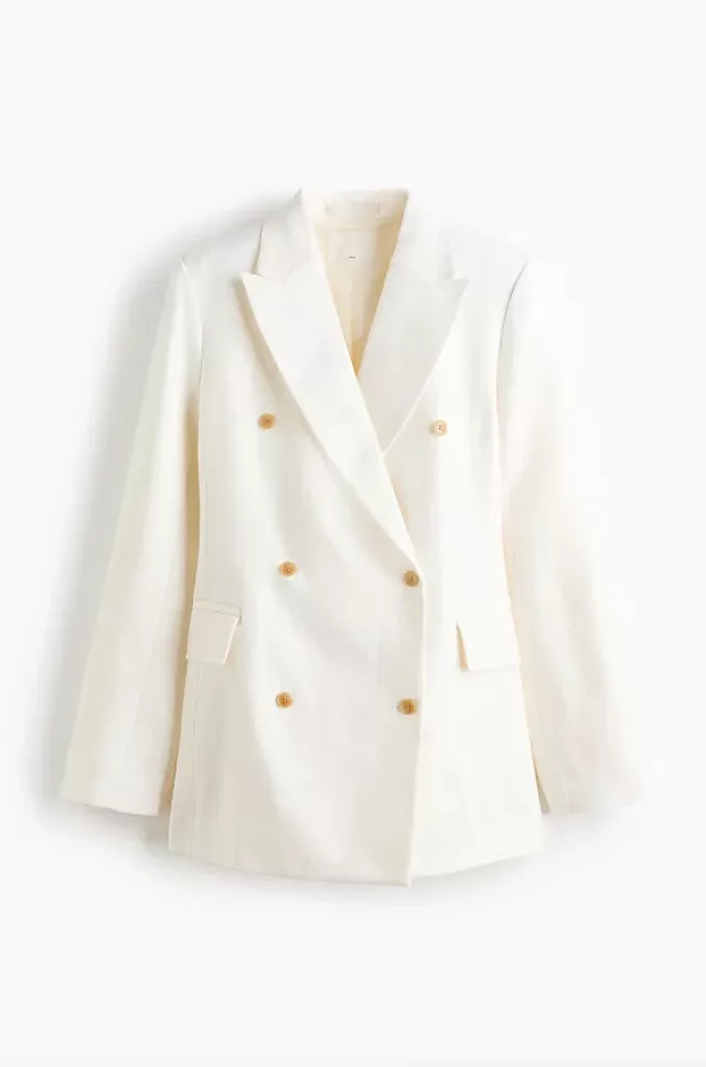 Pinstriped Blazer