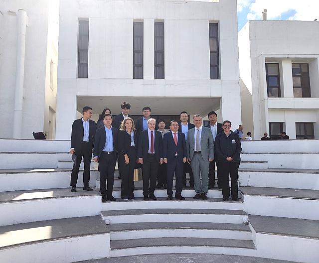 Επίσημη επίσκεψη στο ΙΤΕ του Πρέσβη της Λαϊκής Δημοκρατίας της Κίνας