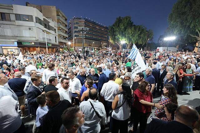 ομιλία ανδρουλάκη ηράκλειο