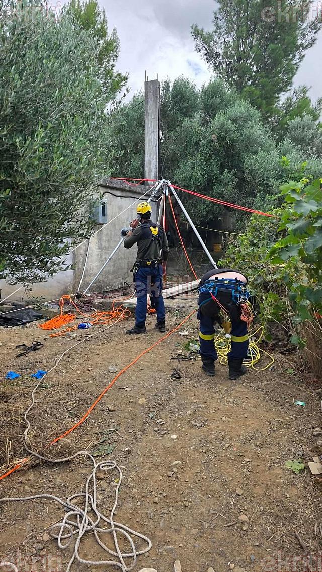 ανδρας πηγάδι