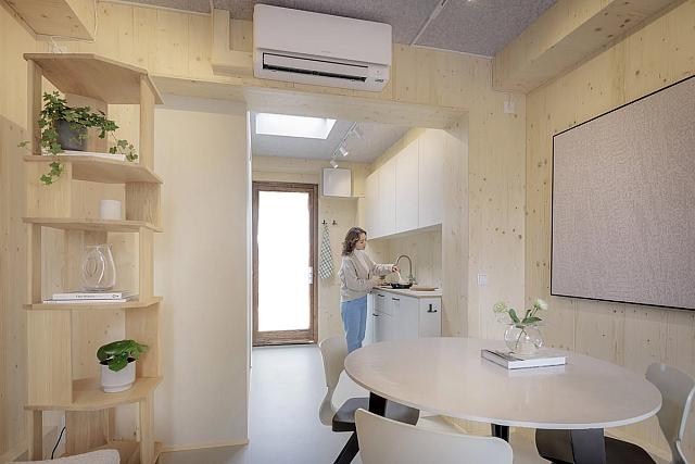 σπιτι από ανεμογεννητρια