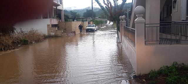 Κακοκαιρία στον Δήμο Μινώα Πεδιάδας