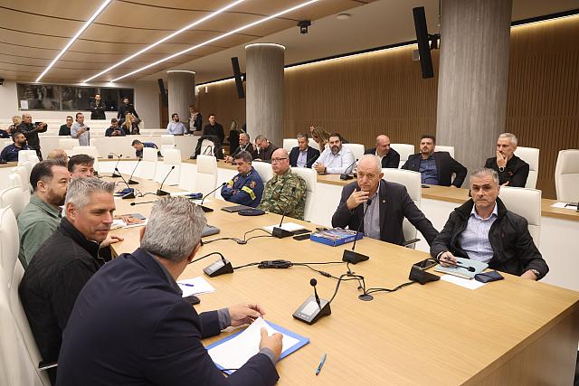 σύσκεψη περιφέρεια πλημμύρες
