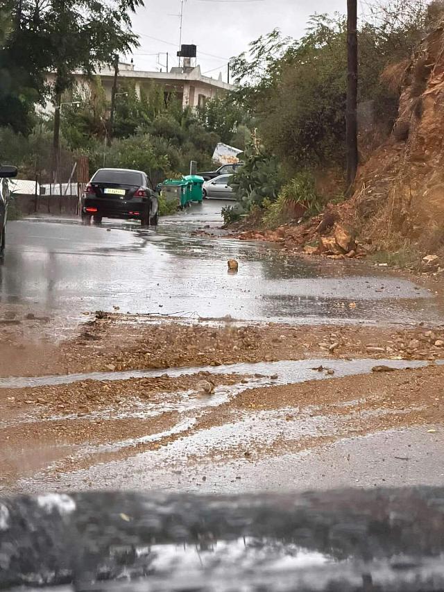 Κακοκαιρία στον Δήμο Μινώα Πεδιάδας