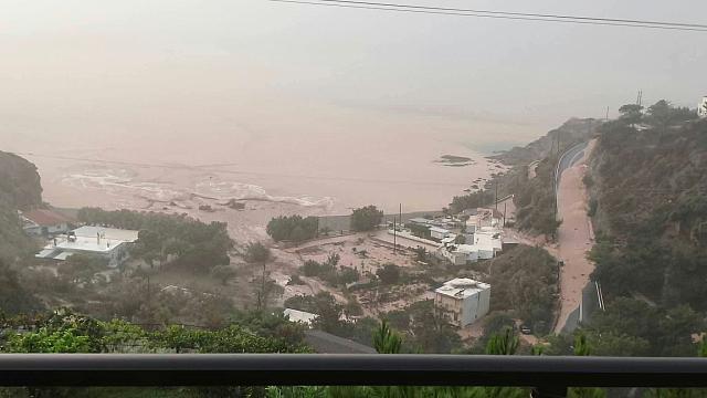 κακοκαιρία Ιεράπετρα 