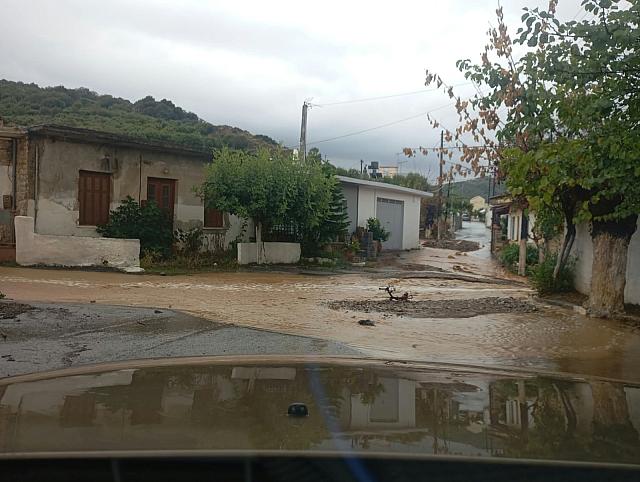 Κακοκαιρία στον Δήμο Μινώα Πεδιάδας