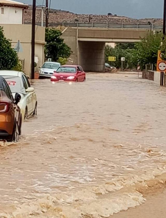 Κακοκαιρία στον Δήμο Μινώα Πεδιάδας